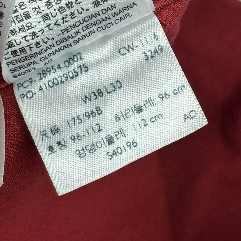 Levis Pants Mens 38x30 Red‎ Jogger Two Horse Tapered Workwear Canvas Classic